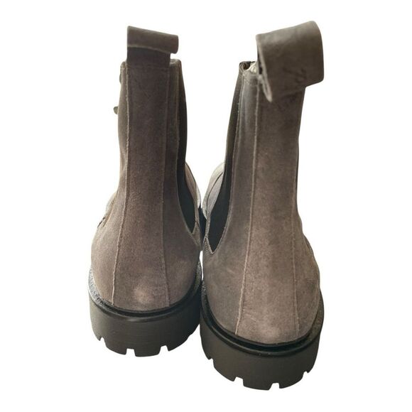 Good Man Brand Gray Chelsea Boots with Lug Sole - Picture 6 of 8